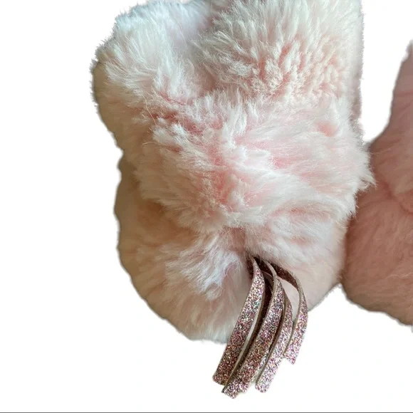 Hanna Andersson Pink Unicorn Slippers Size 9-10 - Picture 6 of 11